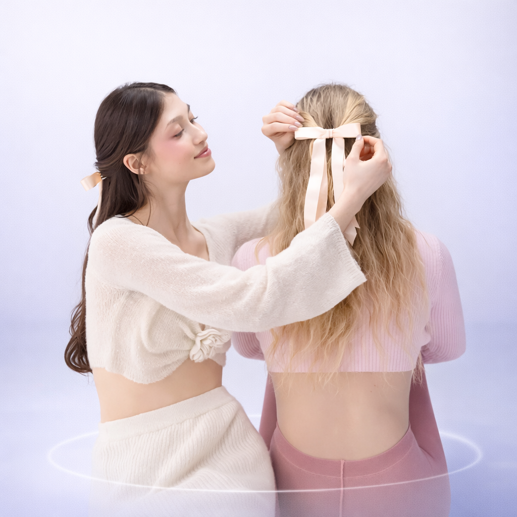 Xaintaâ„¢ Magnetic Bow Hair Clip