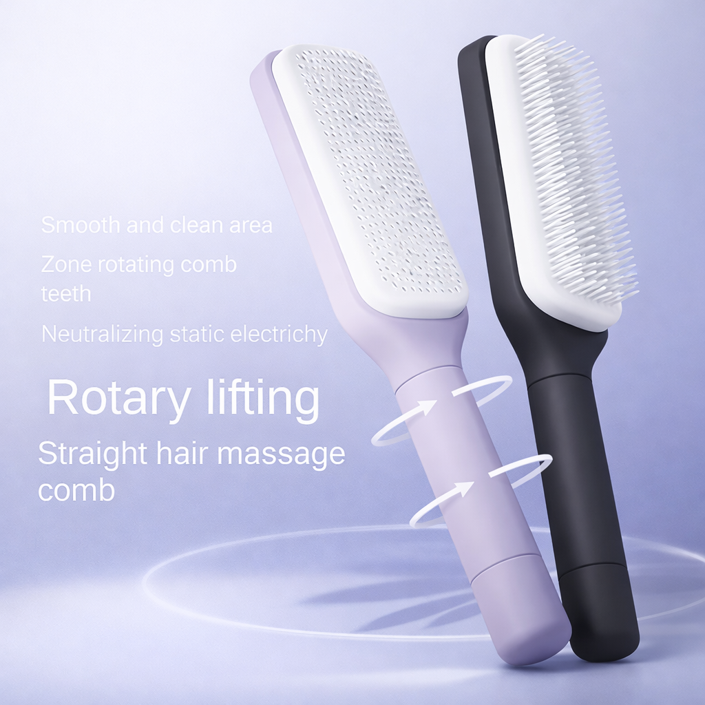 Xaintaâ„¢ self cleaning hair brush